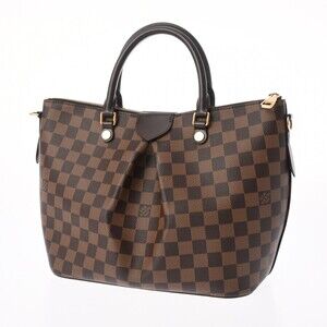 Louis Vuitton Shoulder Sienna Ebene Damier Brown Bag